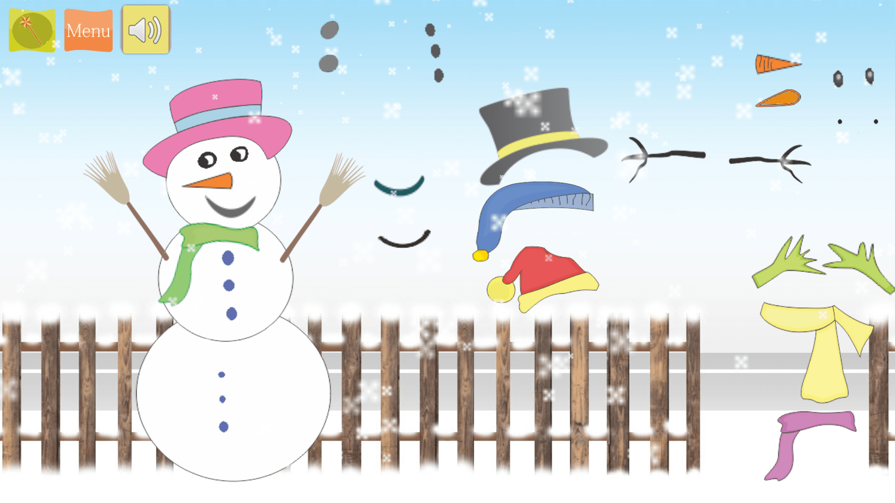 Build Your Snowman Games With Source